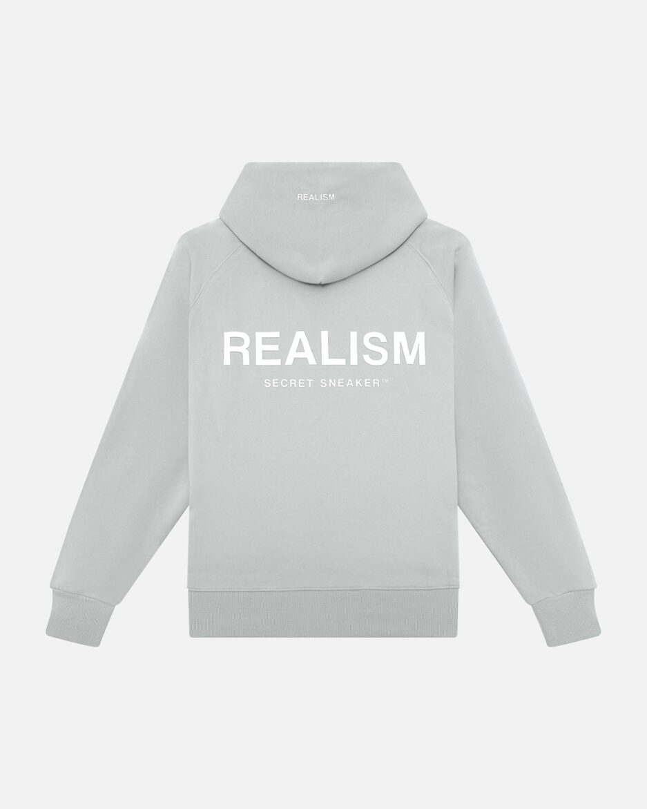 REALISM BACK LOGO HOODIE SUB SLATE