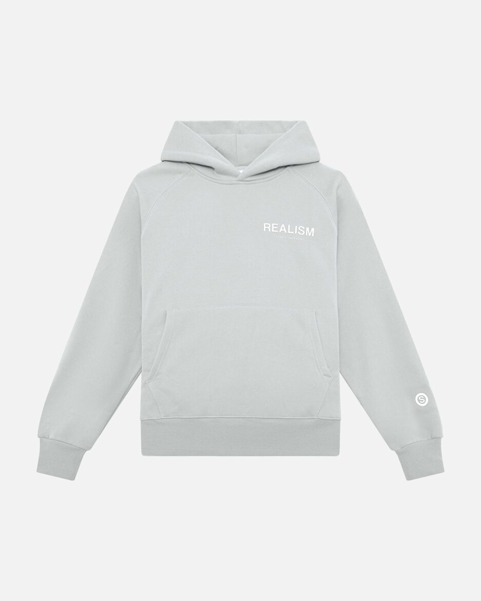 REALISM BACK LOGO HOODIE SUB SLATE