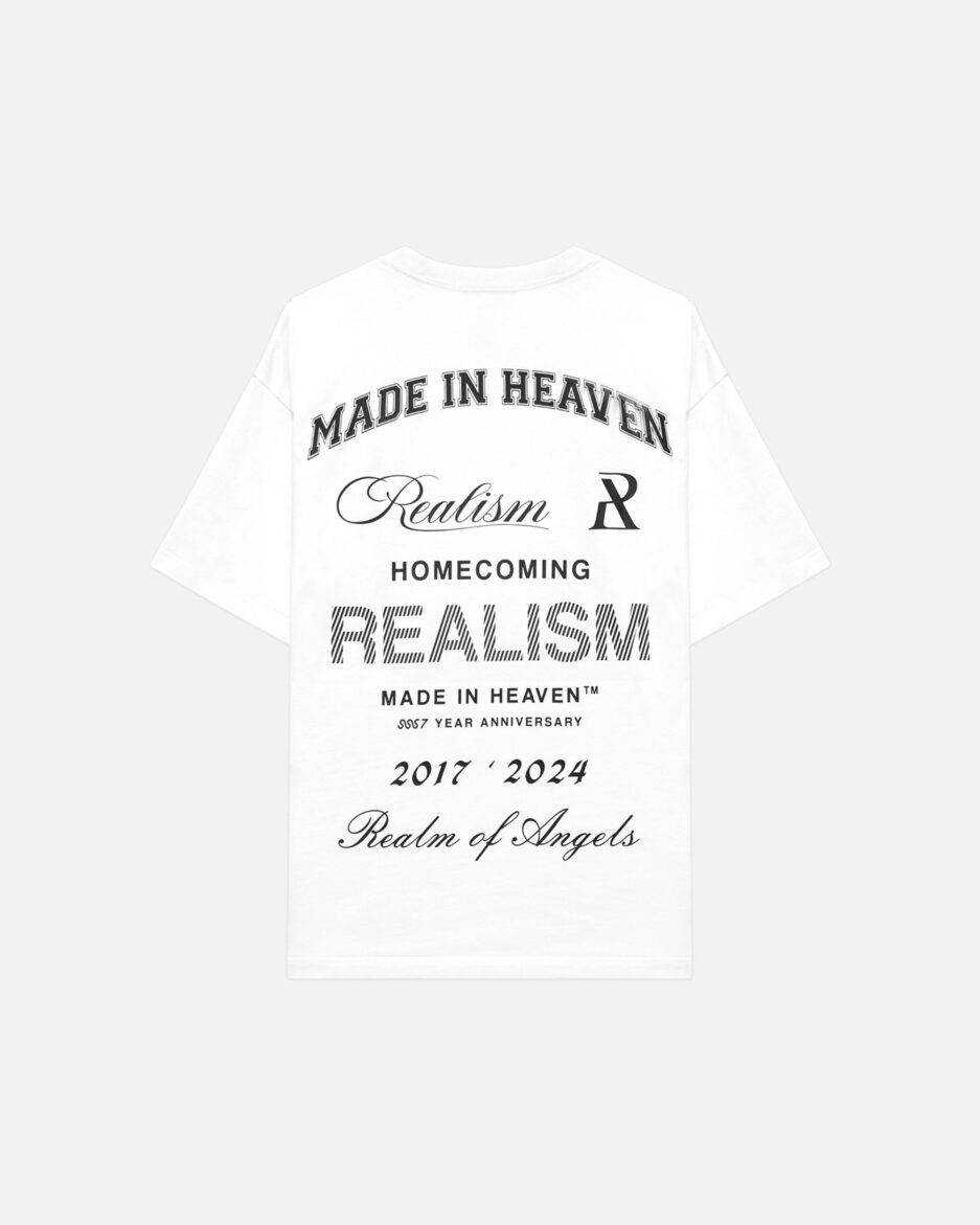 REALISM HOMECOMING TEE WHITE