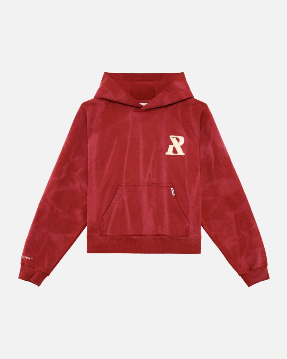 REALISM LEGACY HOODIE WASHED CARMINE