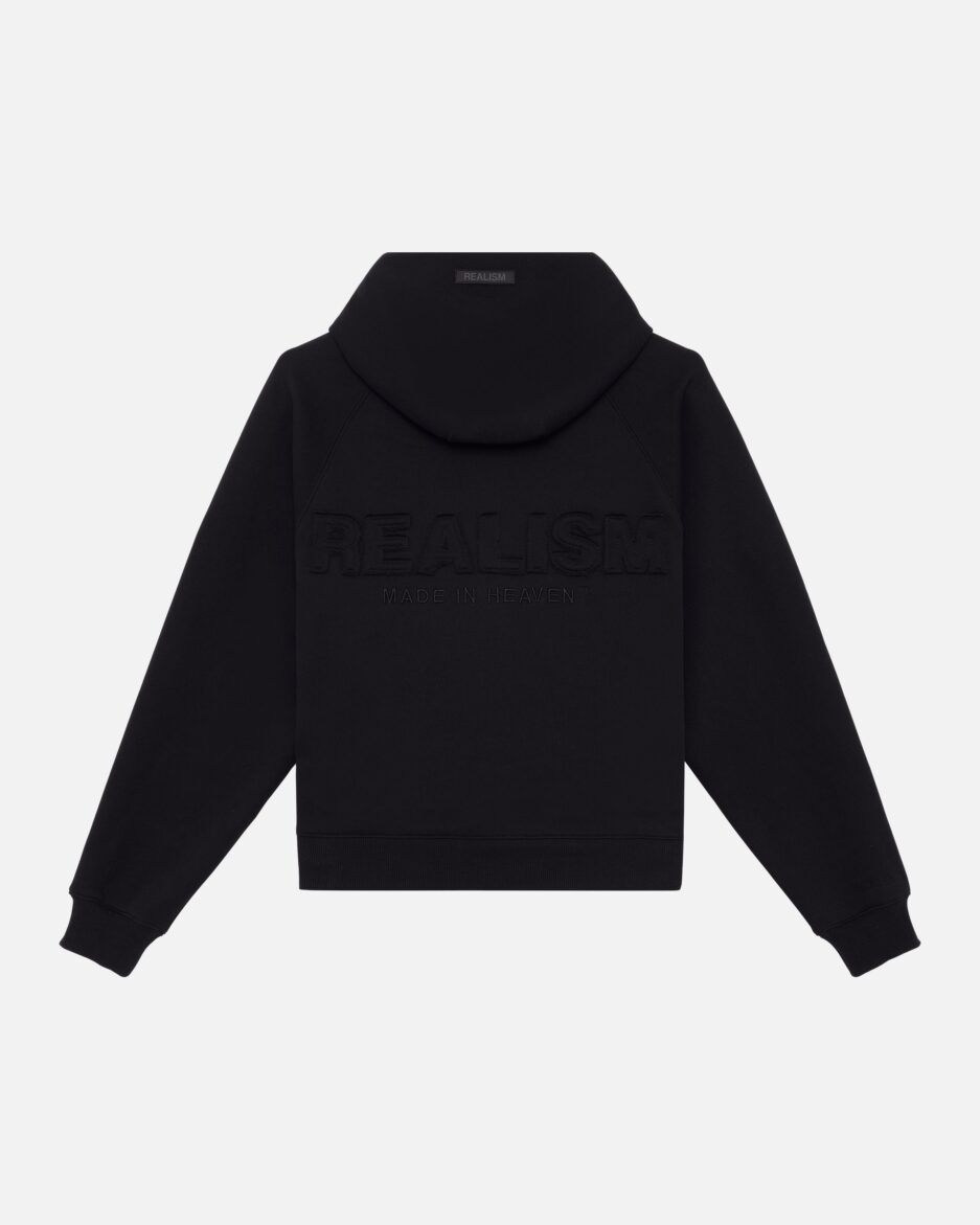 REALISM LEGACY ZIP HOODIE BLACK