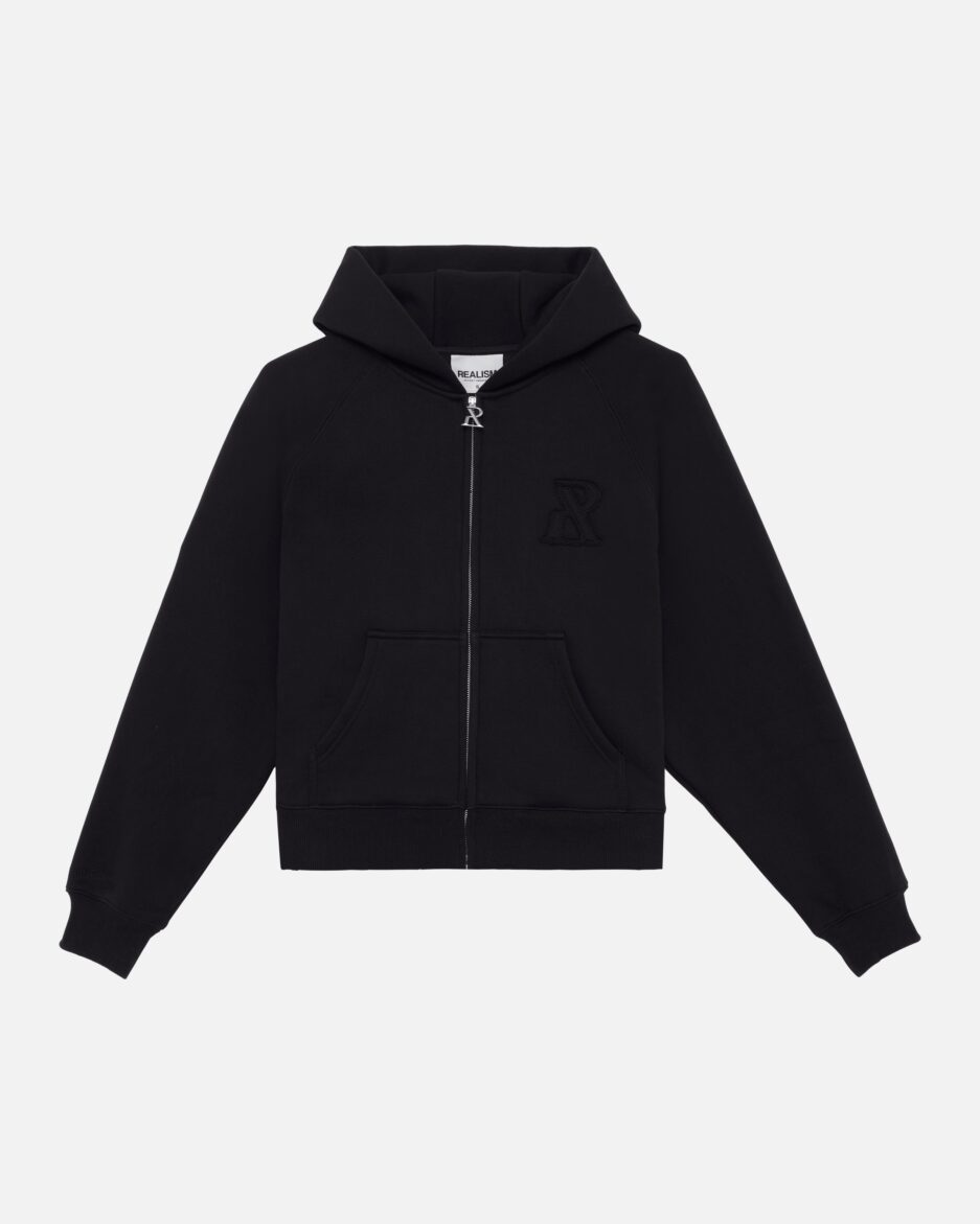 REALISM LEGACY ZIP HOODIE BLACK