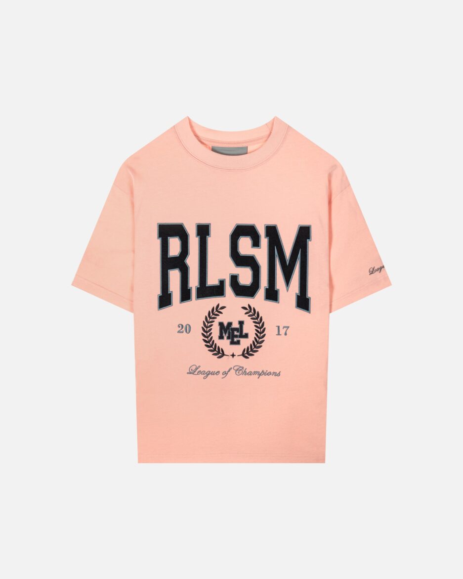 REALISM SUBMISSION LOGO TEE CORAL